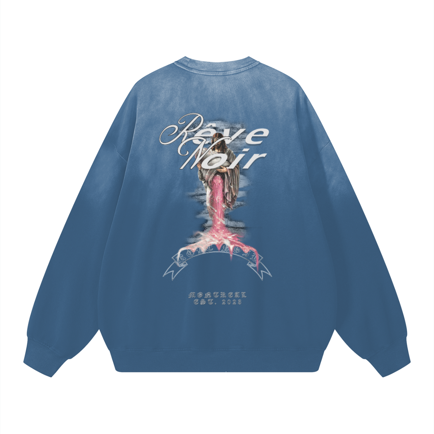 Sudadera Heavy Faded Heaven Crew