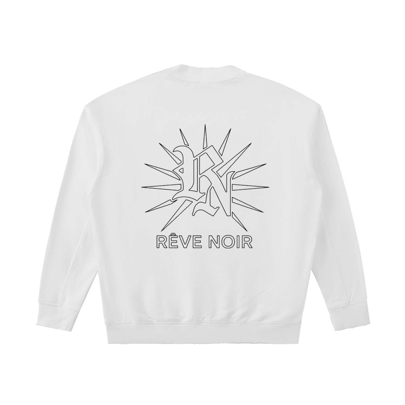 Love Drop-Shoulder Crewneck Sweatshirt