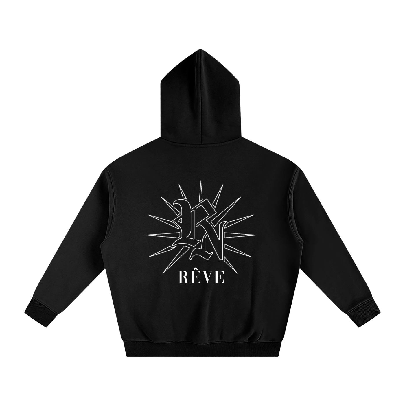 Oversize Fleeced Love Hoodie