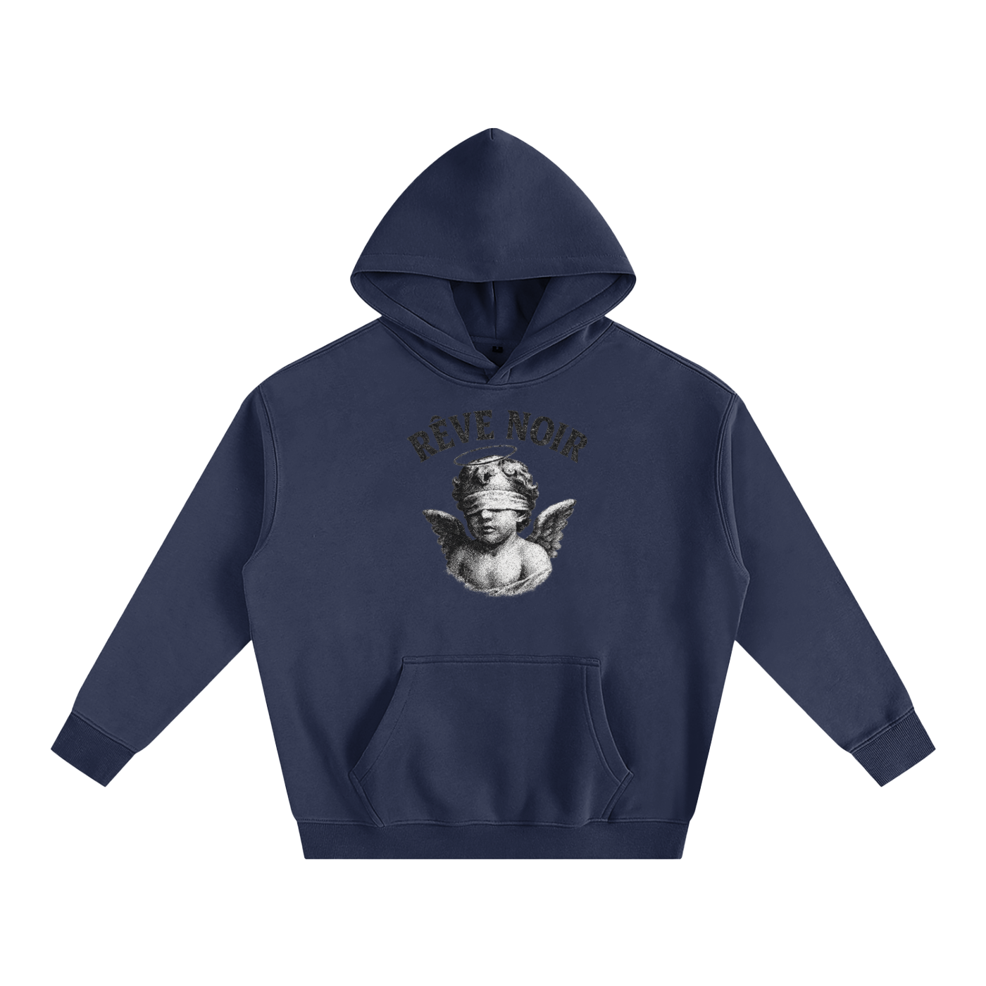 Oversize Fleeced Angel Hoodie