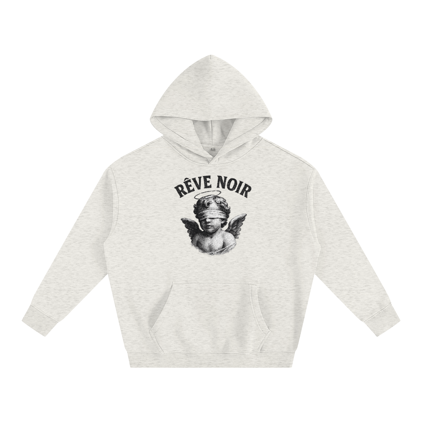 Oversize Fleeced Angel Hoodie