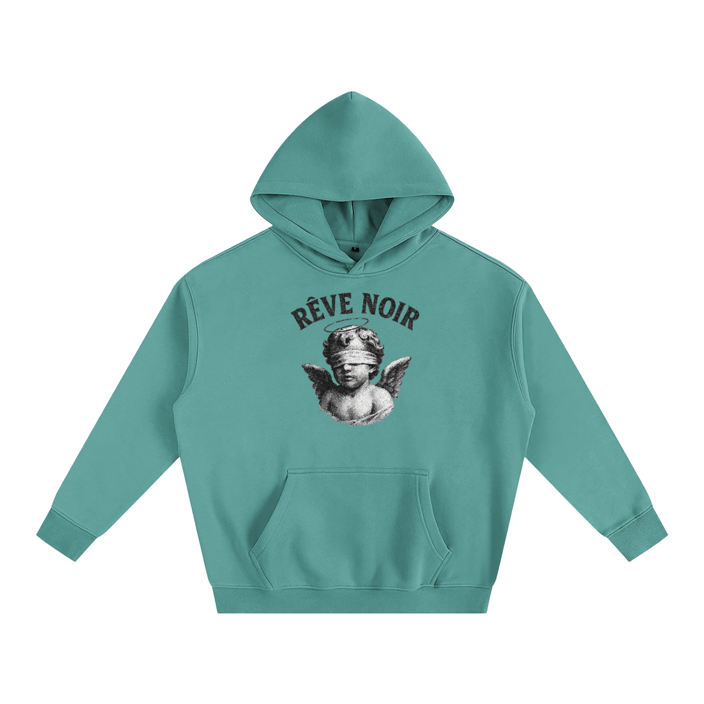 Oversize Fleeced Angel Hoodie