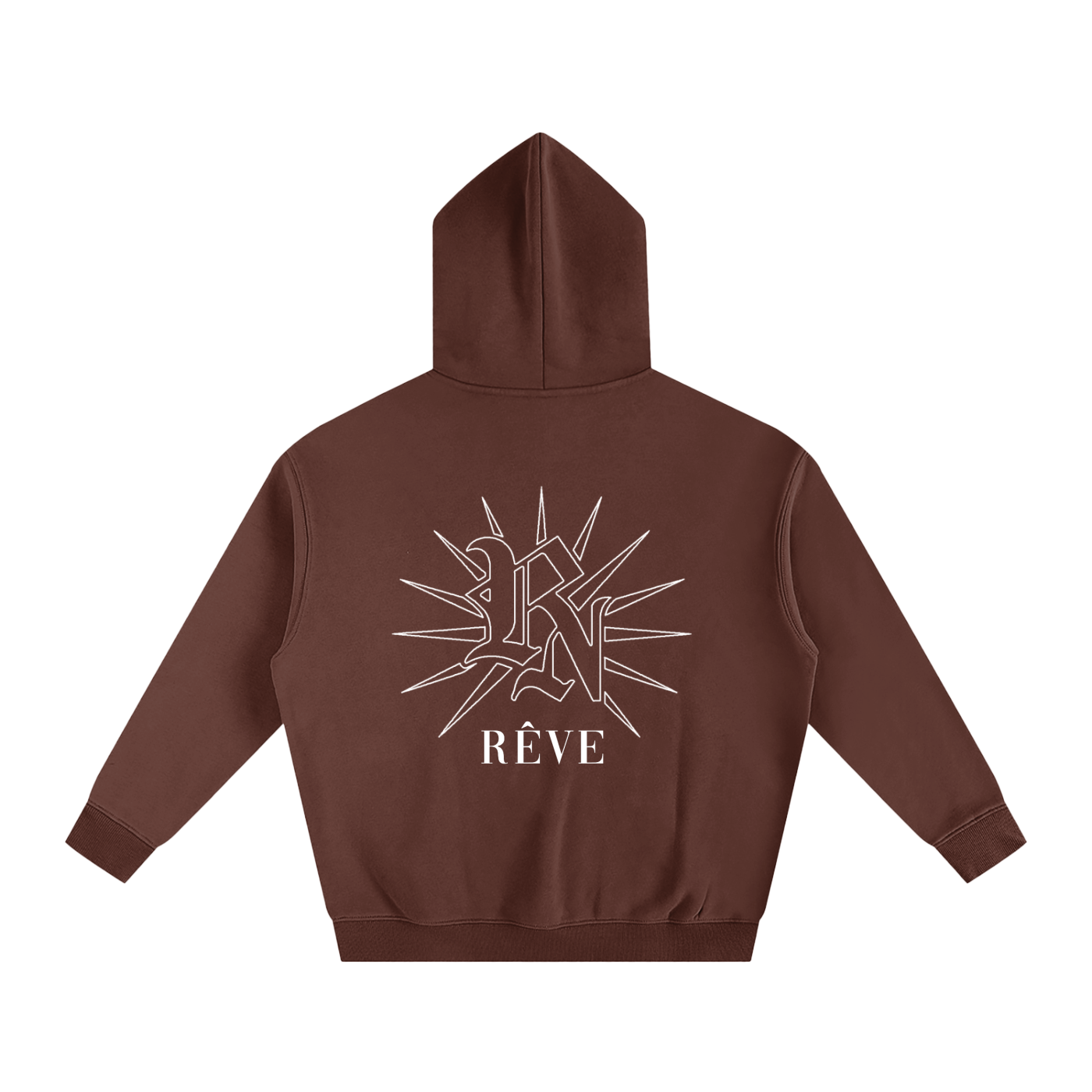Oversize Fleeced Love Hoodie