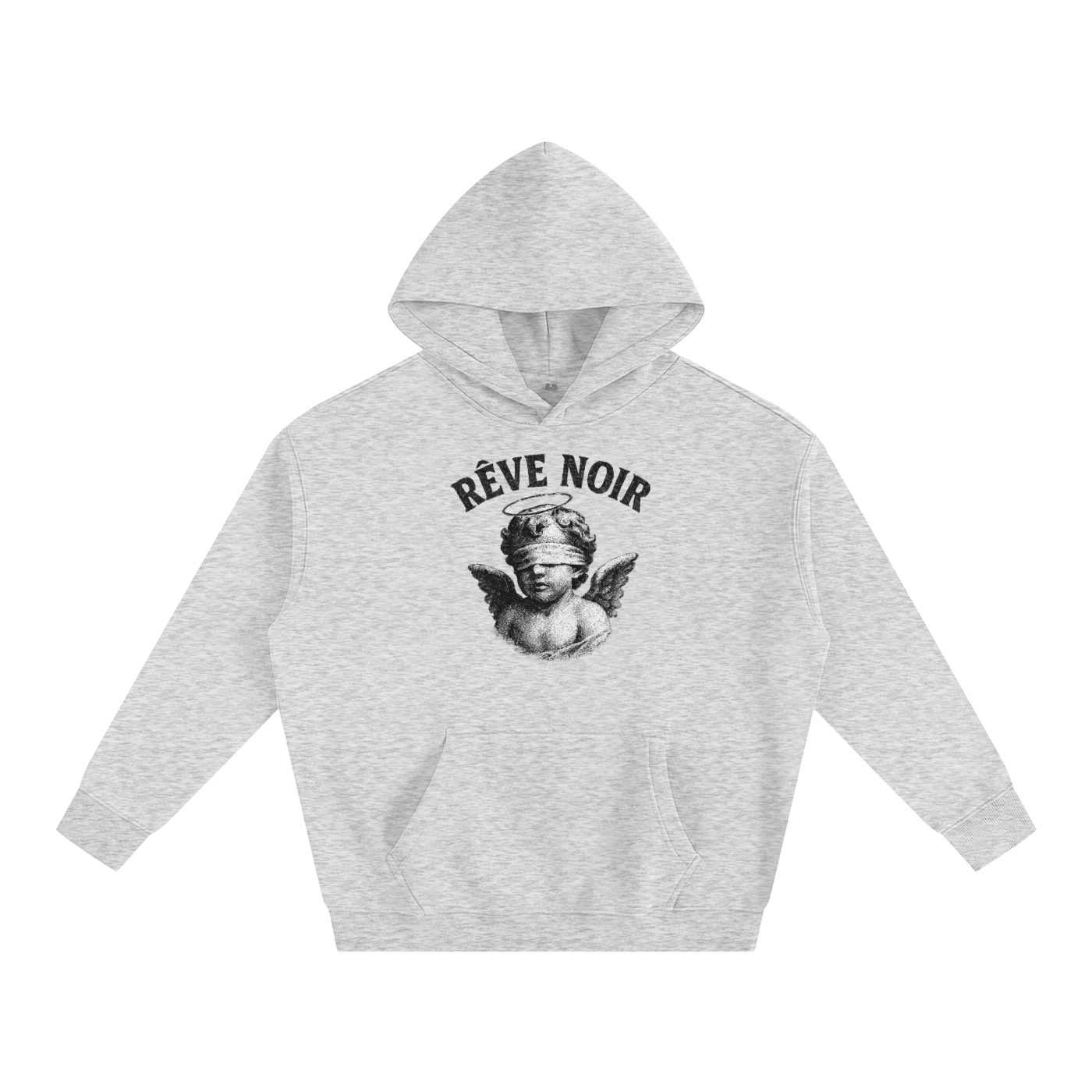 Oversize Fleeced Angel Hoodie