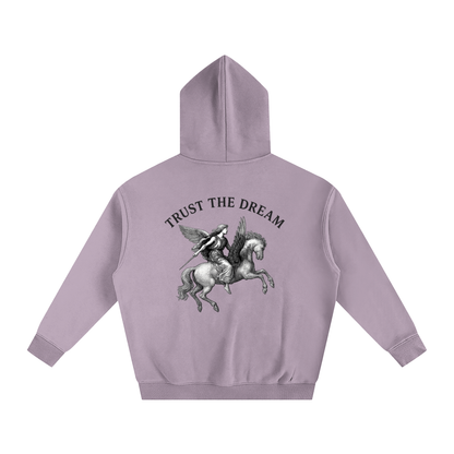 Oversize Fleeced Angel Hoodie
