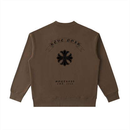 Heavyweight Patch Pocket Crewneck Sweatshirt