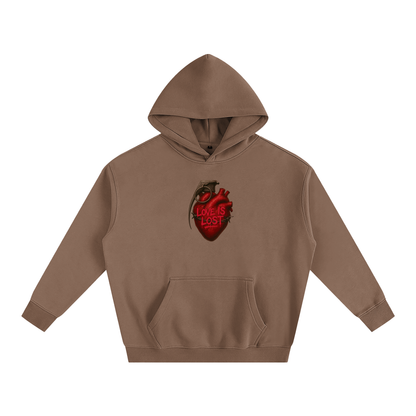 Oversize Fleeced Love Hoodie
