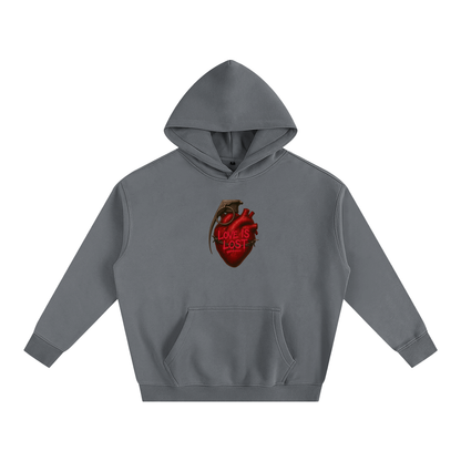 Oversize Fleeced Love Hoodie