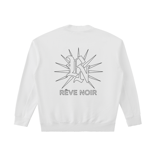 Love Drop-Shoulder Crewneck Sweatshirt