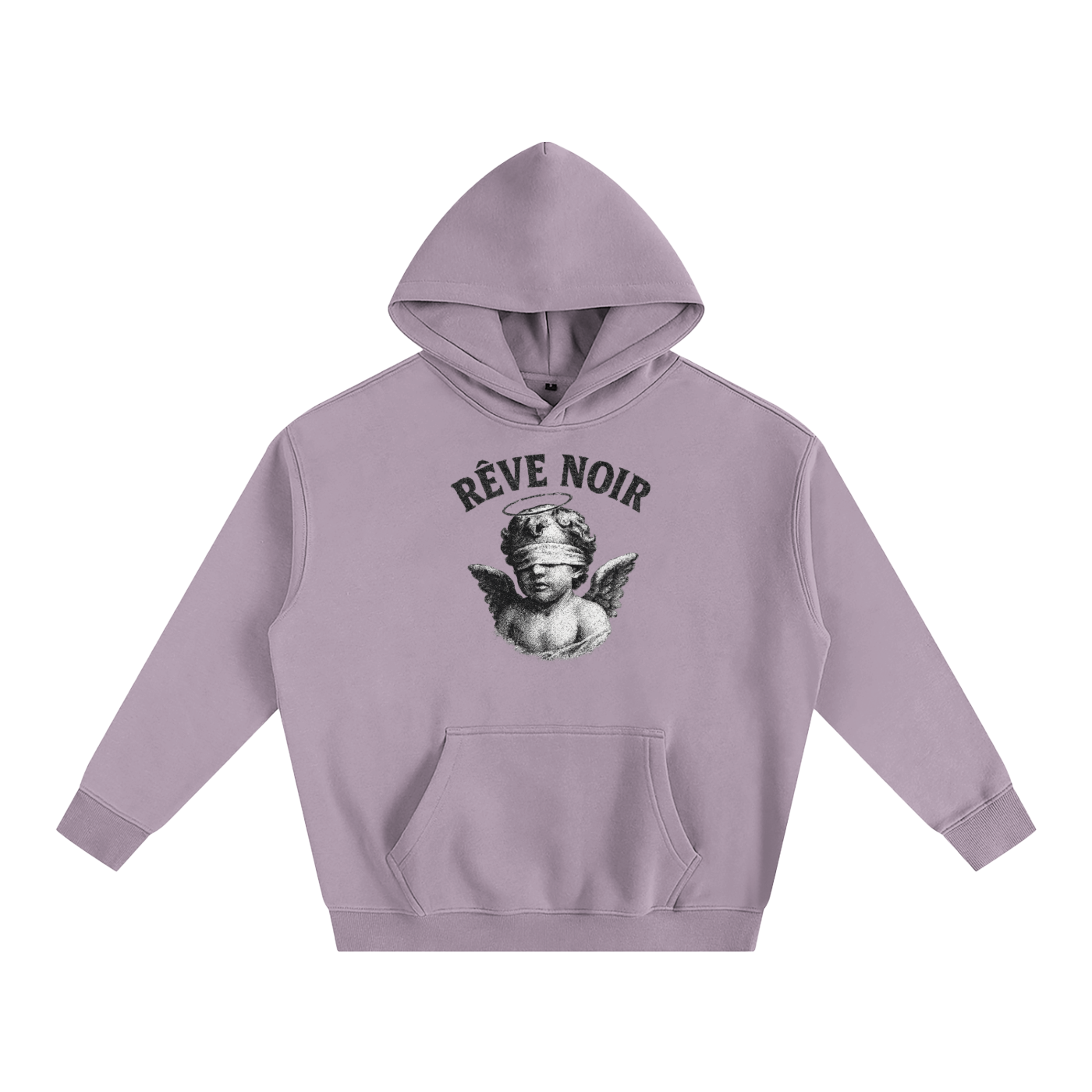 Oversize Fleeced Angel Hoodie