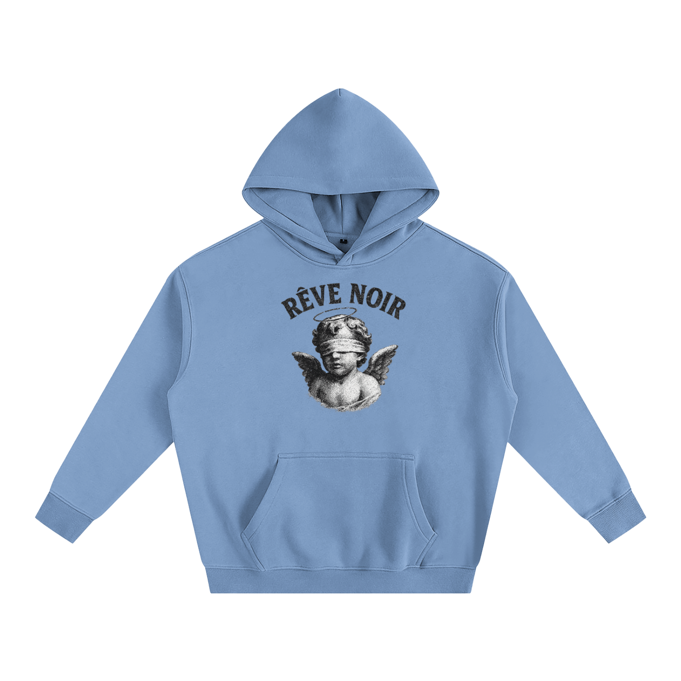 Oversize Fleeced Angel Hoodie