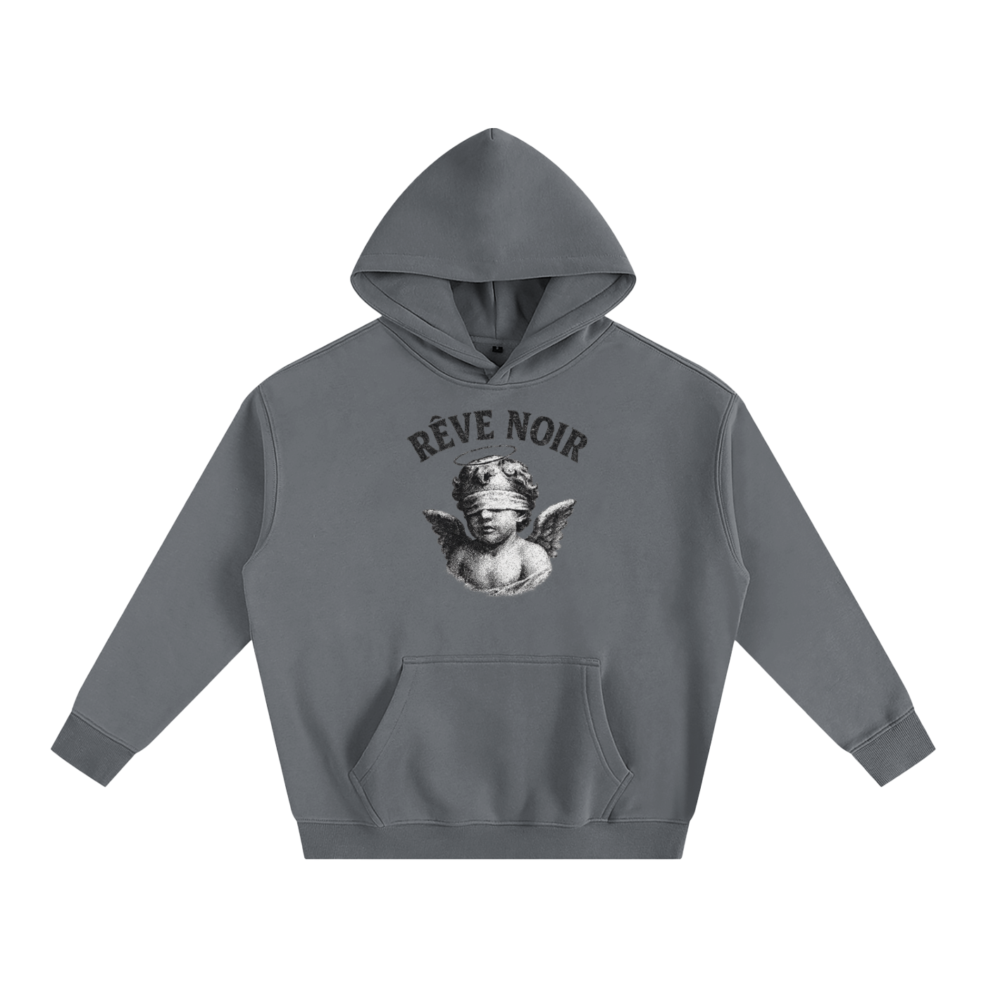 Oversize Fleeced Angel Hoodie