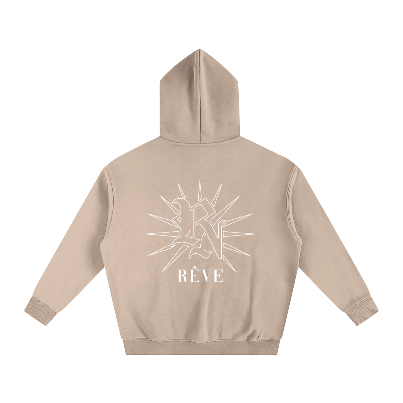 Oversize Fleeced Love Hoodie