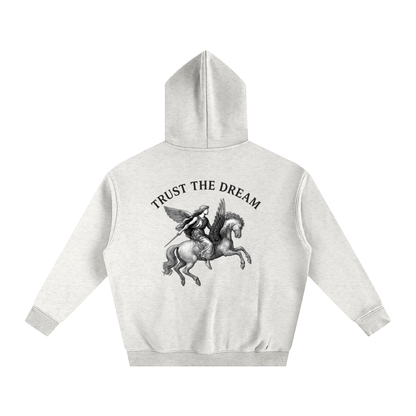 Oversize Fleeced Angel Hoodie