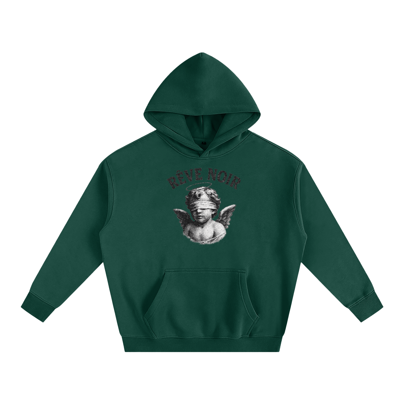 Oversize Fleeced Angel Hoodie