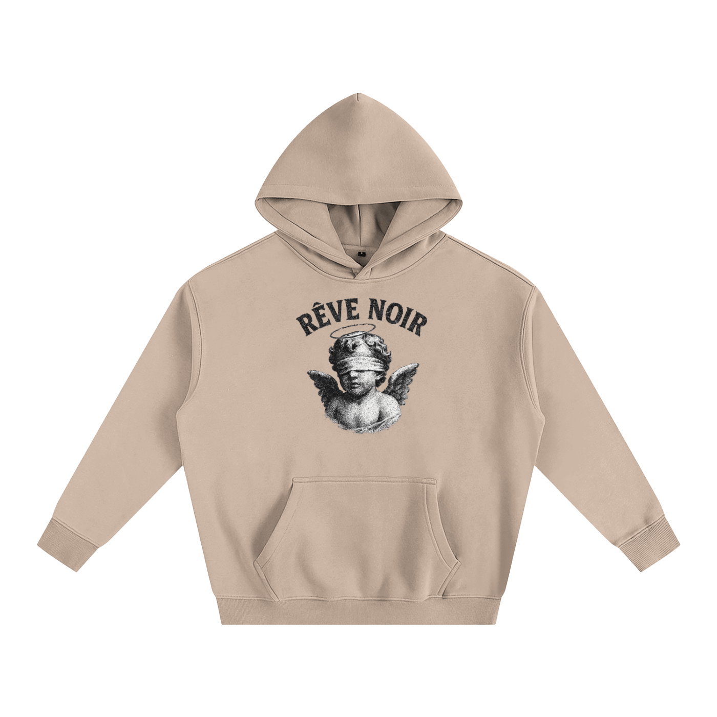 Oversize Fleeced Angel Hoodie