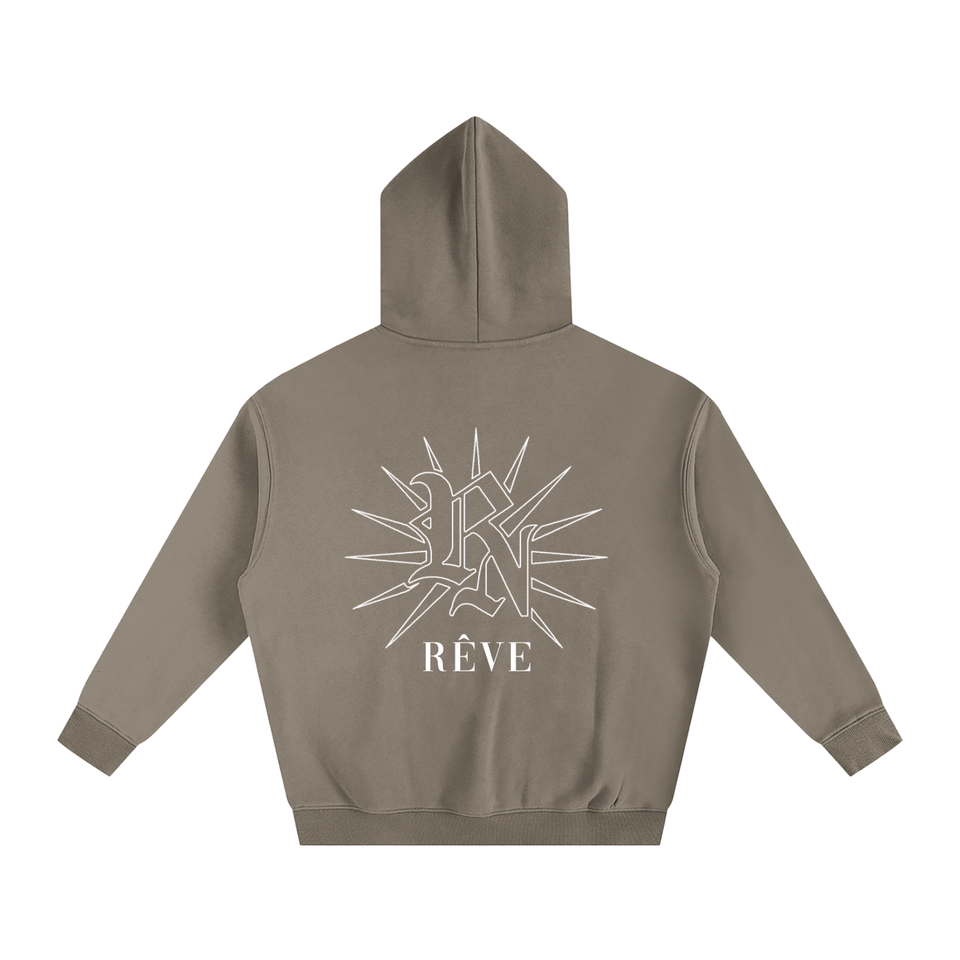 Oversize Fleeced Love Hoodie