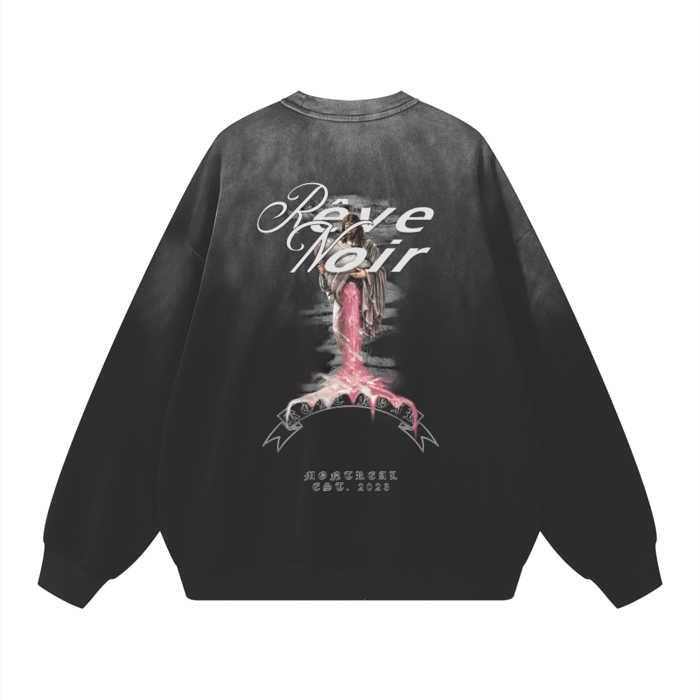 Sudadera Heavy Faded Heaven Crew