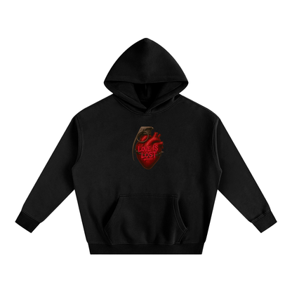 Oversize Fleeced Love Hoodie