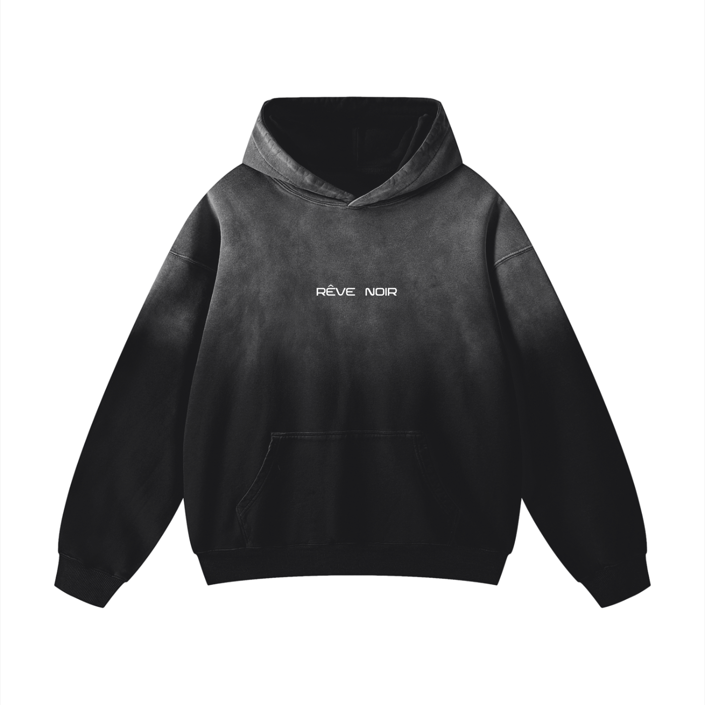 Eclipse Heavyweight Oversized Hoodie - Rêve Noir Atelier