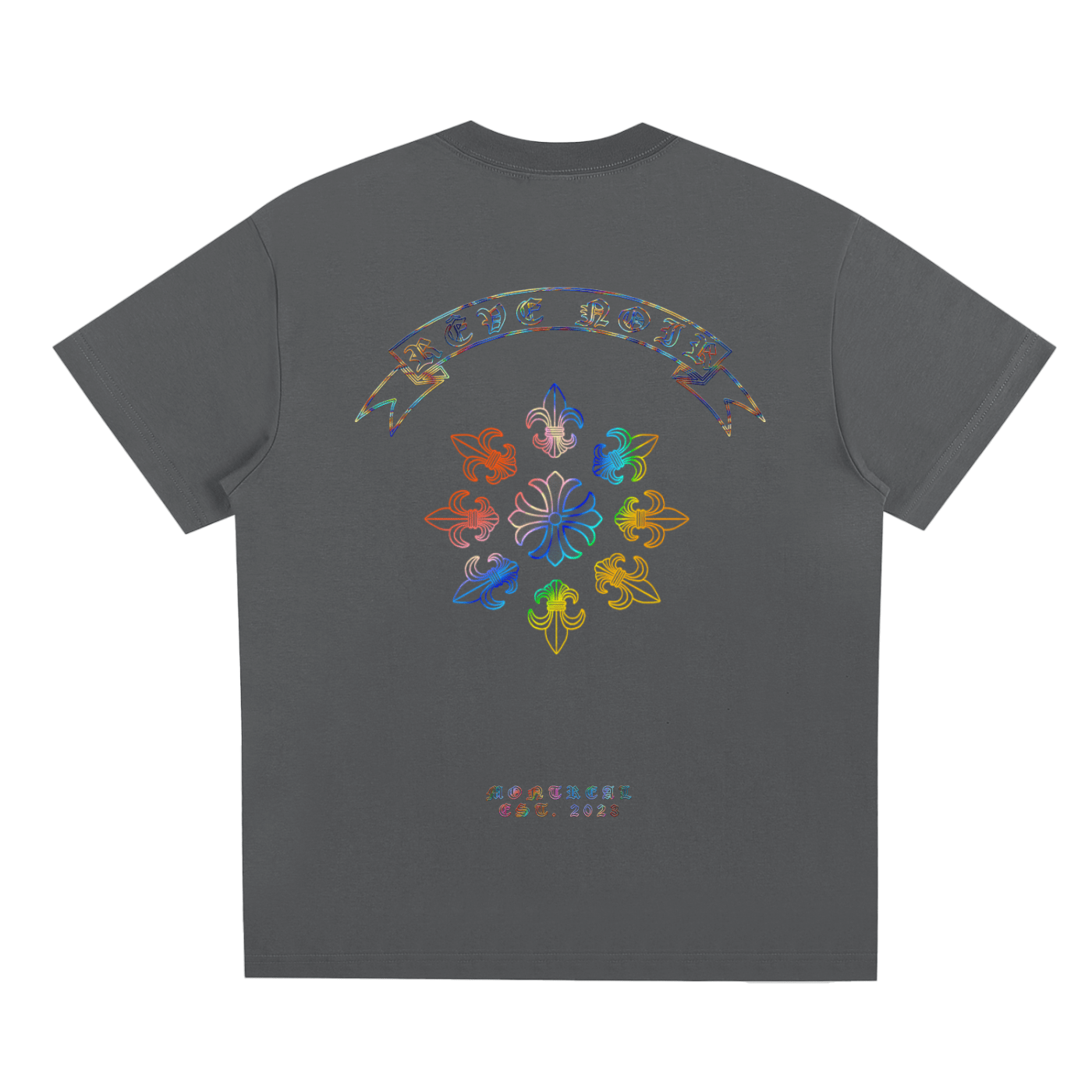 Eclipse Multi - color Light Fitted T-Shirt - Rêve Noir Atelier