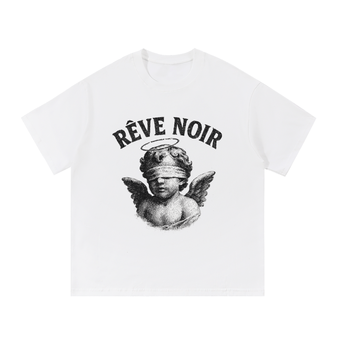 Essential Cotton Angels T-Shirt - Rêve Noir Atelier