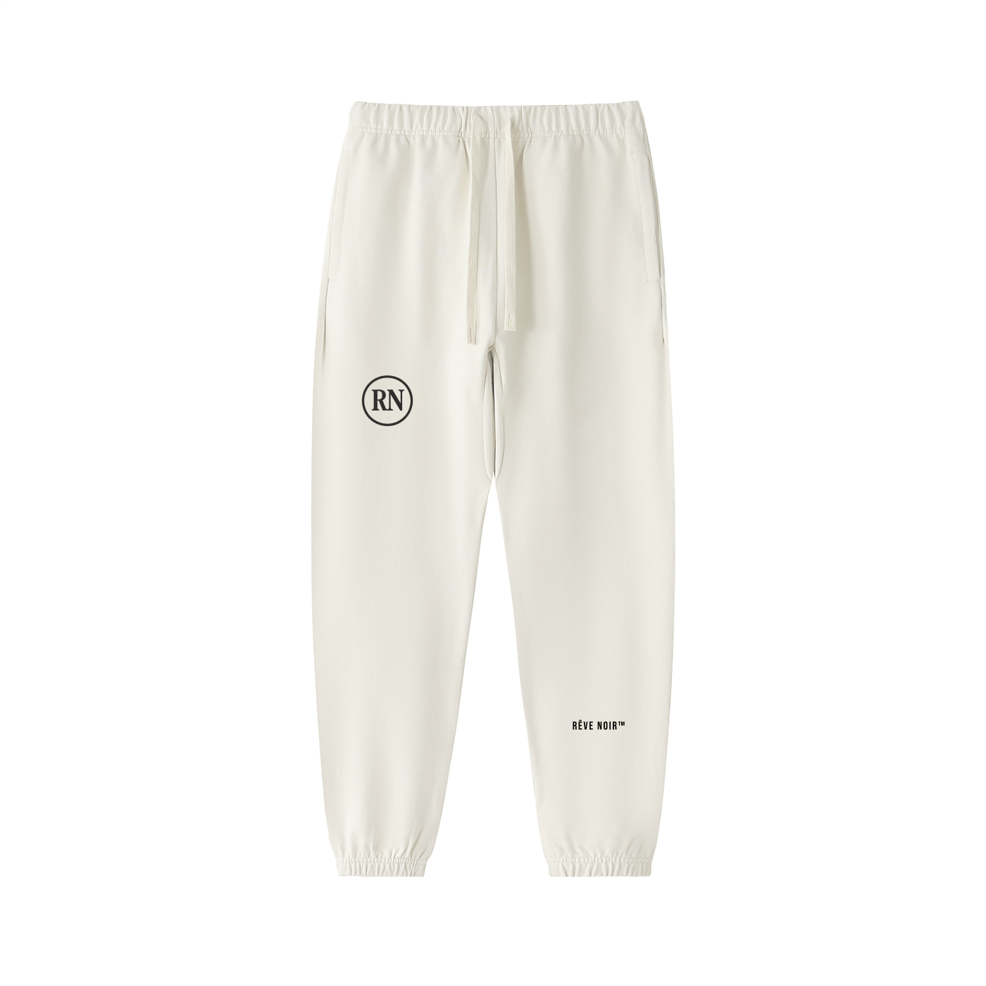 Essential Heavyweight Cotton RN Sweatpants - Rêve Noir Atelier