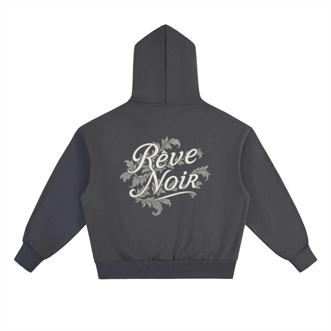 Essential Heavyweight Floral Hoodie - Rêve Noir Atelier