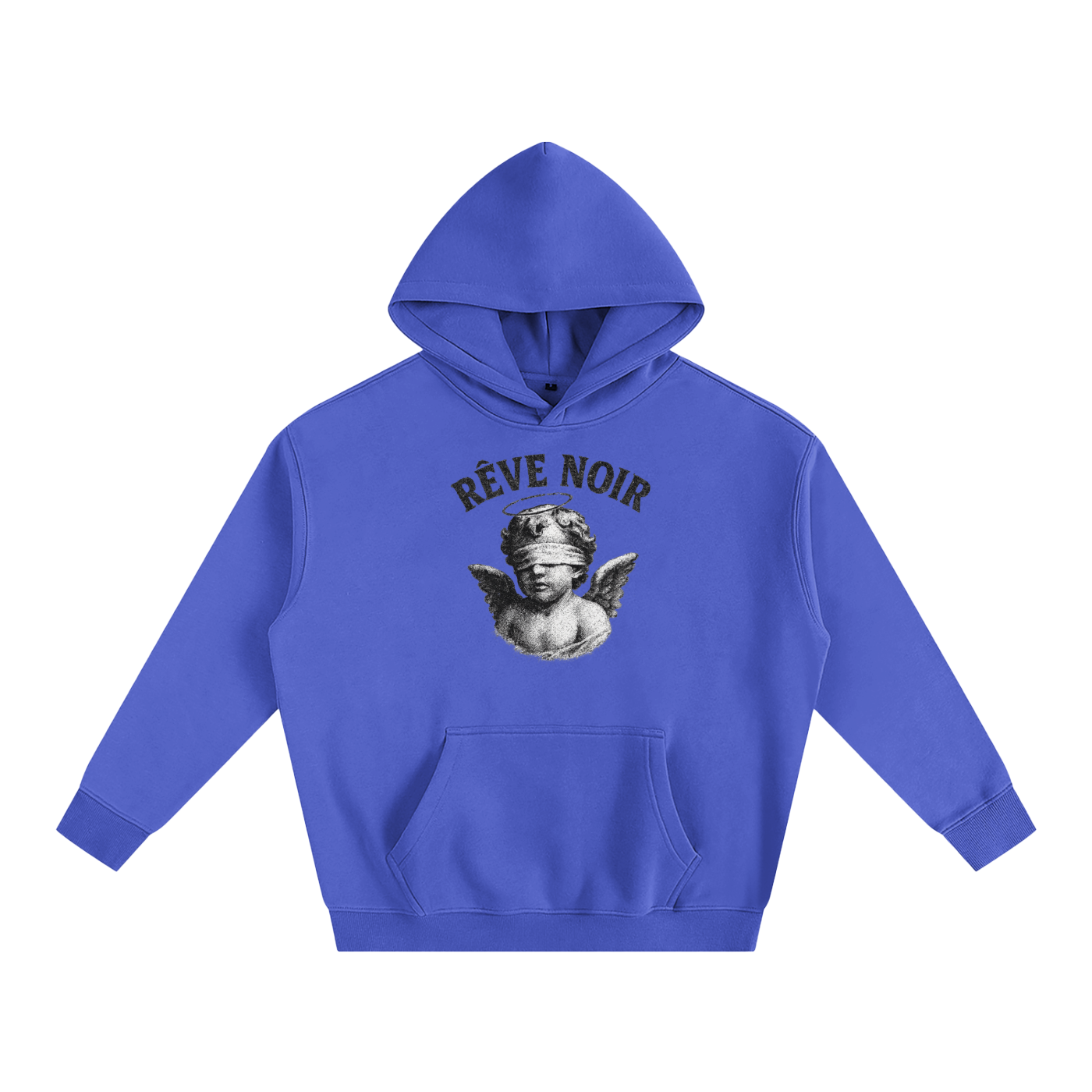 Oversize Fleeced Angel Hoodie
