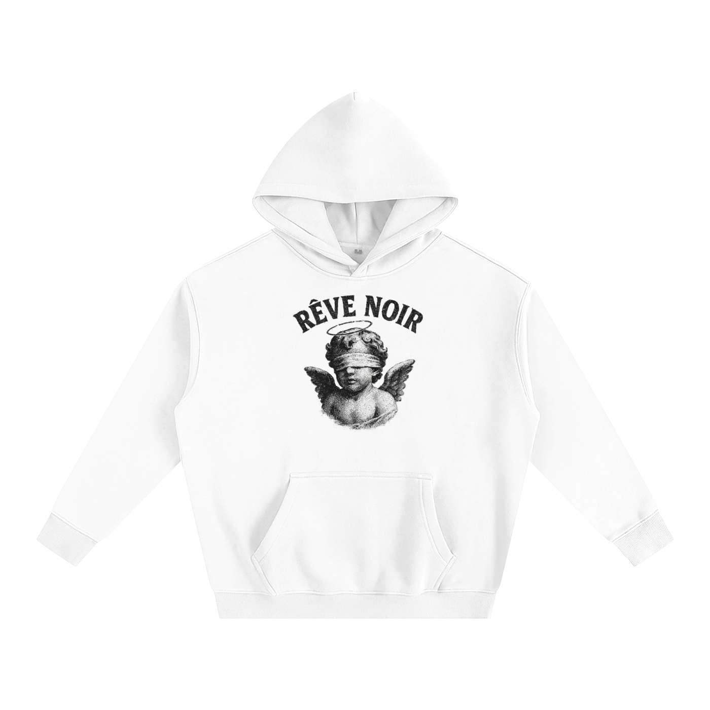 Oversize Fleeced Angel Hoodie