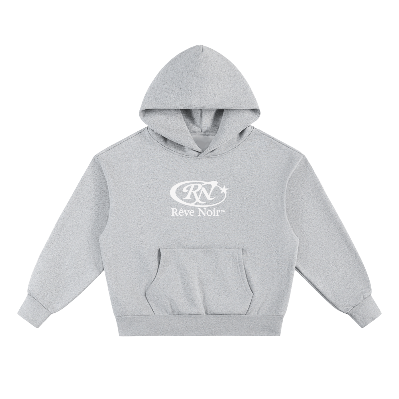 "Happiness is an Art" Heavyweight Hoodie - Rêve Noir Atelier