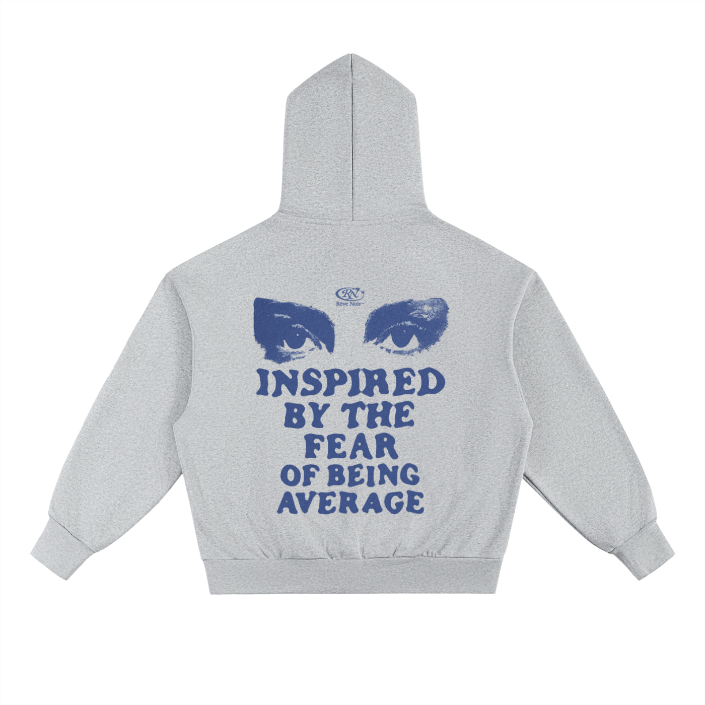 "Inspired by Fear" Essential Heavyweight Hoodie - Rêve Noir Atelier