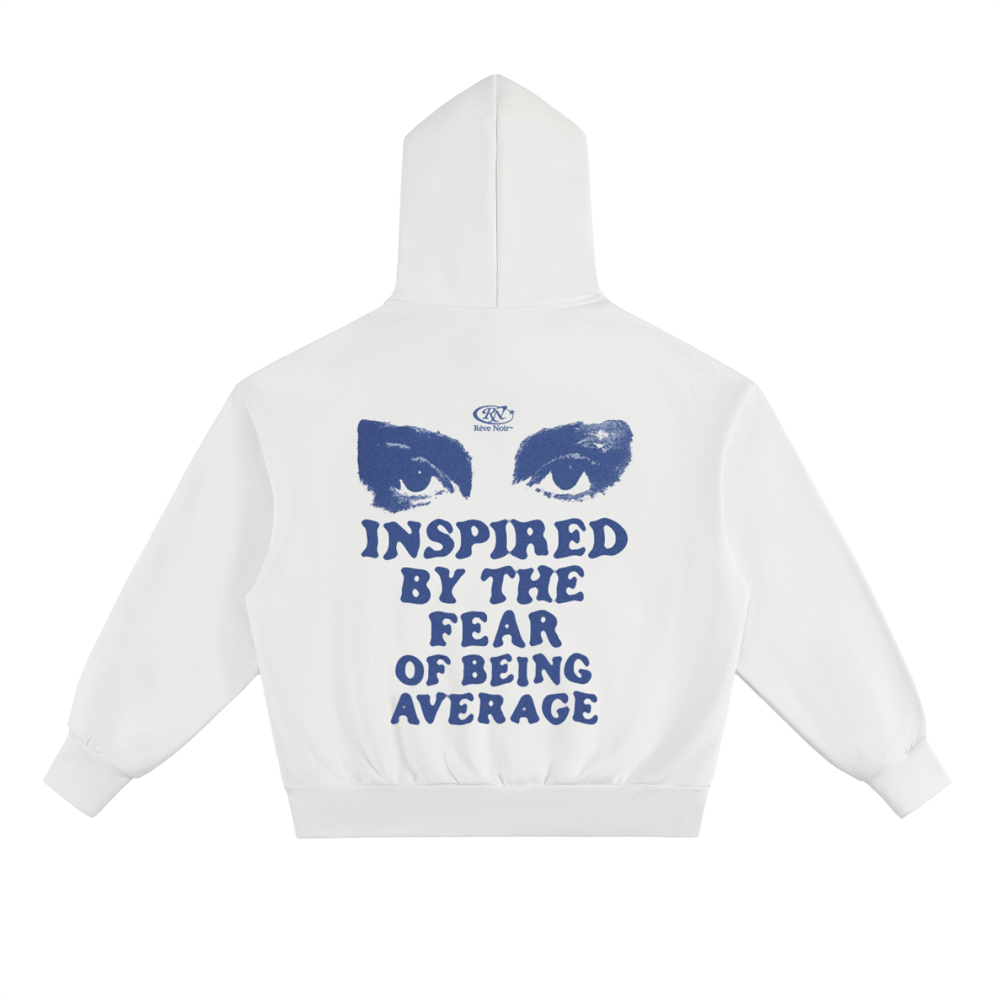 "Inspired by Fear" Essential Heavyweight Hoodie - Rêve Noir Atelier